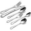 imageOneida BabyChild Chateau 6Piece Progress Flatware Set Silver6Piece Flatware Set