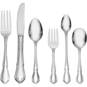 imageOneida BabyChild Chateau 6Piece Progress Flatware Set Silver6Piece Flatware Set