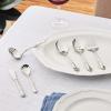 imageOneida 2766004C Dover Fine Flatware Dinner Spoons Set Of 46Piece Serving Set