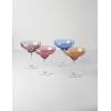 imageOneida 895929 True Colors Cocktail Glasses Set Of 4Margarita Glasses  Set of 4