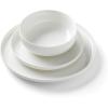 imageOneida 896602 24 Seven Black Rim 12Piece Dinnerware SetWhite