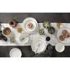 imageOneida 896602 24 Seven Black Rim 12Piece Dinnerware SetWhite with Black Rim