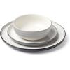imageOneida 897982 247 Colors 12Piece Dinnerware Set TurquoisePumice
