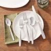 imageOneida Camlynn Everyday Flatware Dinner Forks 180 Stainless Steel Set of 4 Silver20Piece Flatware Set