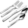 imageOneida Camlynn Everyday Flatware Dinner Forks 180 Stainless Steel Set of 4 Silver53Piece Flatware Set