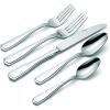 imageOneida Camlynn Everyday Flatware Dinner Forks 180 Stainless Steel Set of 4 Silver75Piece Flatware Set