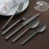 imageOneida Chefs Table Champagne 20 Piece Everyday Flatware Set Service for 4 180 Stainless Steel Silverware Set20 Piece