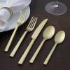 imageOneida Chefs Table Champagne 20 Piece Everyday Flatware Set Service for 4 180 Stainless Steel Silverware Set20 Piece