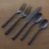 imageOneida Chefs Table Champagne 20 Piece Everyday Flatware Set Service for 4 180 Stainless Steel Silverware Set20 Piece