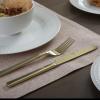 imageOneida Chefs Table Champagne 20 Piece Everyday Flatware Set Service for 4 180 Stainless Steel Silverware Set20 Piece