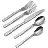 imageOneida Chefs Table Champagne 20 Piece Everyday Flatware Set Service for 4 180 Stainless Steel Silverware SetService for 4
