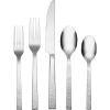 imageOneida Chefs Table Champagne 20 Piece Everyday Flatware Set Service for 4 180 Stainless Steel Silverware SetService for 4