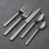 imageOneida Chefs Table Champagne 20 Piece Everyday Flatware Set Service for 4 180 Stainless Steel Silverware SetService for 8