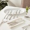 imageOneida Eave 20 Piece Everyday Flatware Set Service for 4 180 Stainless Steel Silverware SetService for 4