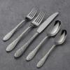 imageOneida Ivy Flourish 20 Piece Fine Flatware Set Service for 4 1810 Stainless Steel Silverware Set