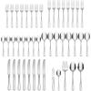 imageOneida Little Love 6 Piece Fine Flatware Progress 1810 Stainless Steel Silverware Set45Piece Flatware Set