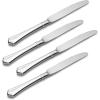 imageOneida Little Love 6 Piece Fine Flatware Progress 1810 Stainless Steel Silverware SetDinner Knives  Set of 4