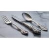imageOneida Michelangelo Fine Flatware Teaspoons Set of 4  1810 Stainless Steel Silverware Set Dishwasher SafeSalad Fork