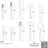 imageOneida Moda 2Piece Serving Fork Set65 Piece