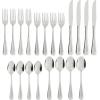 imageOneida Satin Sand Dune 12 Piece Everyday Flatware Set Service for 4  180 Stainless Steel Silverware Set Dishwasher Safe20 Piece