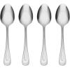 imageOneida Satin Sand Dune 12 Piece Everyday Flatware Set Service for 4  180 Stainless Steel Silverware Set Dishwasher SafeSet of 4