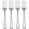 imageOneida Satin Sand Dune 12 Piece Everyday Flatware Set Service for 4  180 Stainless Steel Silverware Set Dishwasher SafeSet of 4