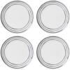 imageOneida Sketchbook Piece Dinnerware Set 12 Count White Dorm Necessities Dorm Essentials