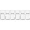 imageOneida 895978 Stackables Smoke Drinkware Set Of 12Clear