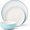 imageOneida 897982 247 Colors 12Piece Dinnerware Set TurquoiseTurquoise