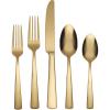 20-Piece Flatware Set  Gold