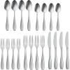 imageOneida Glide 20 Piece Fine Flatware Set Service for 4 1810 Stainless Steel Silverware SetService for 4