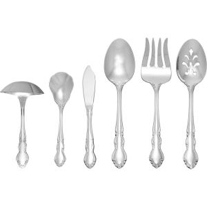 imageOneida 2766004C Dover Fine Flatware Dinner Spoons Set Of 46Piece Serving Set