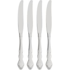 imageOneida 2766004C Dover Fine Flatware Dinner Spoons Set Of 4Dinner Knives  Set of 4
