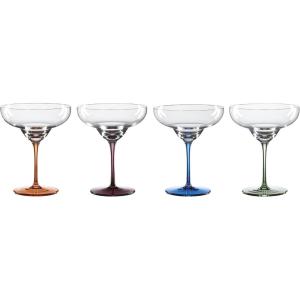 imageOneida 895928 Bottoms Up Wine Glasses Set Of 4Margarita Glasses  Set of 4