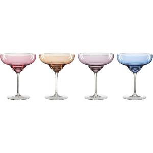 imageOneida 895929 True Colors Cocktail Glasses Set Of 4Margarita Glasses  Set of 4