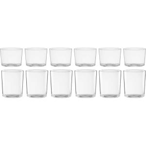 imageOneida 895978 Stackables Smoke Drinkware Set Of 12Clear