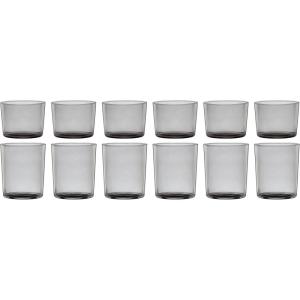 imageOneida 895978 Stackables Smoke Drinkware Set Of 12Smoke