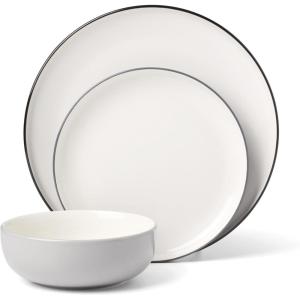 imageOneida 897982 247 Colors 12Piece Dinnerware Set TurquoisePumice