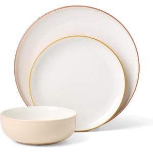 imageOneida 897982 247 Colors 12Piece Dinnerware Set TurquoiseSunbaked