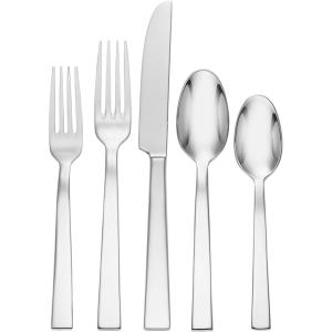 imageOneida Aero 5 Piece Fine Flatware Set Service for 1 1810 Stainless Steel5 Piece