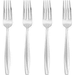 imageOneida Camlynn Everyday Flatware Dinner Forks 180 Stainless Steel Set of 4 SilverSalad Forks  Set of 4