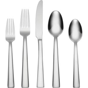 imageOneida H019045B Madison Avenue 45Piece Everyday Flatware Set Service For 8 Mirror FinishService for 4