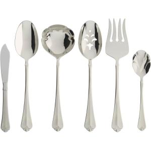 imageOneida Little Love 6 Piece Fine Flatware Progress 1810 Stainless Steel Silverware Set6Piece Serving Set