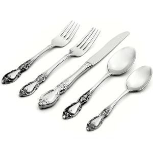 imageOneida Louisiana Dinner Fork5Piece Flatware Set