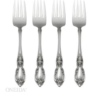 imageOneida Louisiana Dinner ForkSalad Forks  Set of 4