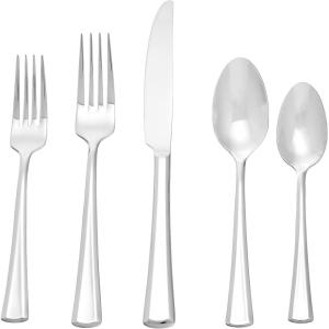 imageOneida Noble 20 Piece Everyday Flatware Set Service for 4 180 Stainless SteelService for 4