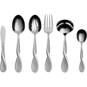 imageOneida Satin Aquarius 6Piece Serving Set Stainless Medium6Piece Serving Set