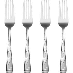 imageOneida Tuscany 5Piece Serving SetDinner Forks  Set of 4