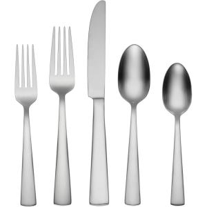 imageROBINSON HOME PRODUCTS Nocha 4PK Dinner Forks 4 Count Silver20Piece Set Service for 4
