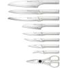 imageHampton Forge 15 Piece Tomodachi Fuji Cutlery Block Set Metallic